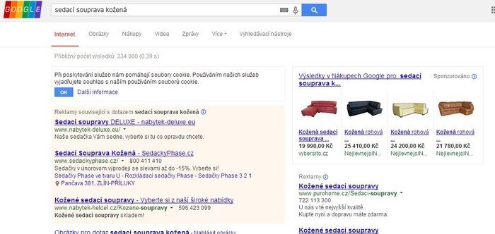 Nákupy Google vylepší vaše podnikání. Zboží se zobrazuje navíc i ve výsledcích vyhledávání.