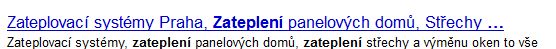 Ukázka dlouhého titulku